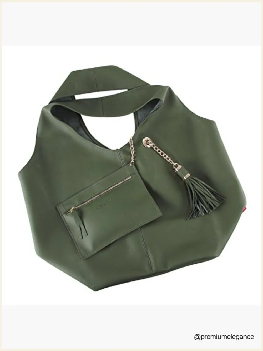 Handmade Genuine Suede And Vegan Leather Hobo Bag Shoulder Purse